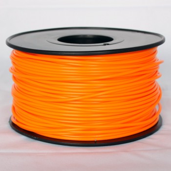 3D Printer Filament 1kg/2.2lb 3mm  PLA  Orange 